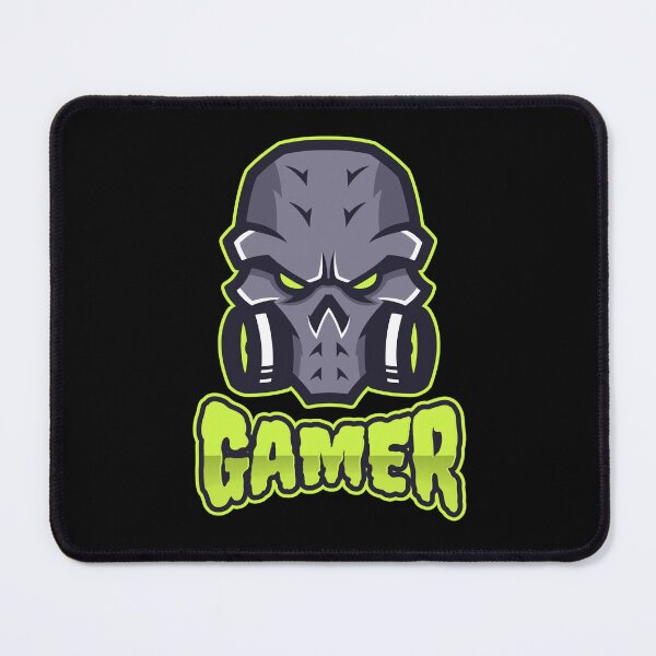 Item preview, Gamer with Horror Skull Mask designed and sold by PRIVARSHU.