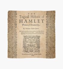 Shakespeare, Hamlet 1603 Scarf