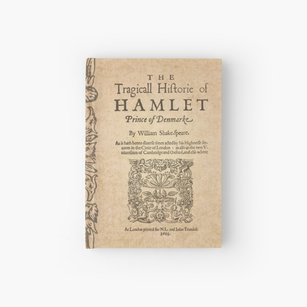 Shakespeare, Hamlet 1603 Cuaderno de tapa dura