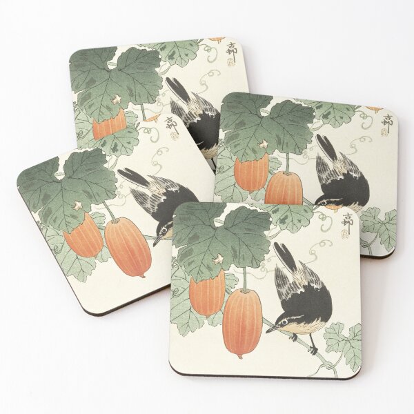 Item preview, Bird and khaki, Ohara Koson by Ohara Koson designed and sold by see-the-fox.