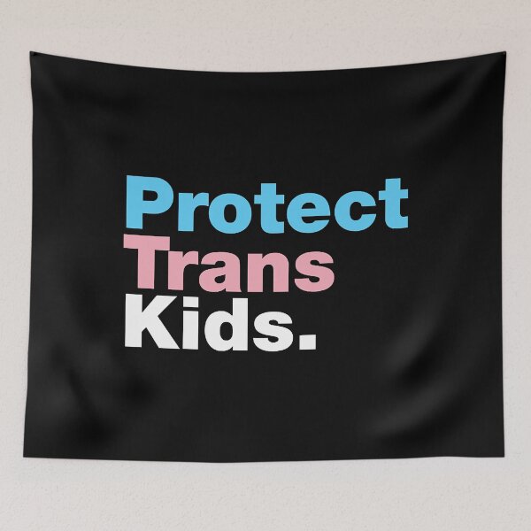 Item preview, Protect Trans Kids Flag T-Shirt designed and sold by TerLoger67.