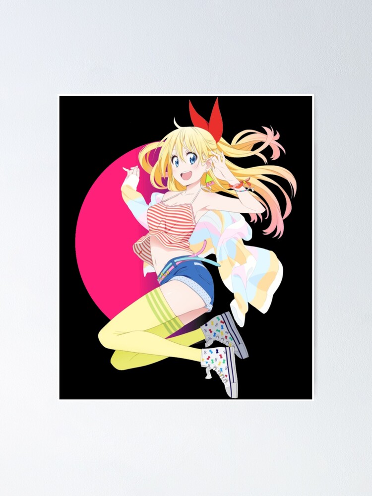 Chitoge Kirisaki Nisekoi False Love Card Anime | Art Board Print