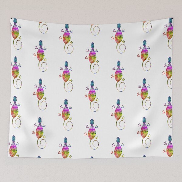 Item preview, Abstract Colorful Lizard designed and sold by Heathermarie321.