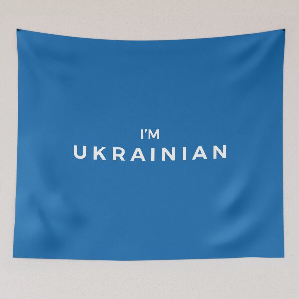 Item preview, Ukrainian Patriotic I'm Ukrainian Ukraine Pride  designed and sold by alenaz.