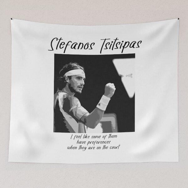 Item preview, Stefanos Tsitsipas designed and sold by Lori Gough.