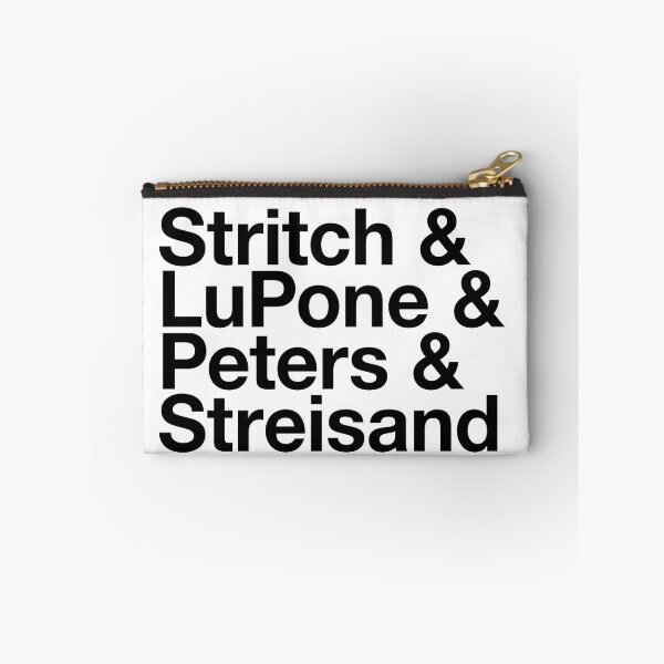 Item preview, Broadway Musical Theatre Divas - Elaine Stritch, Patti LuPone, Bernadette Peters, Barbara Streisand (black) designed and sold by musicalthreads.