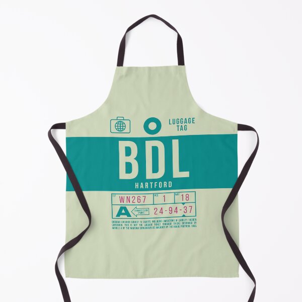 Item preview, Luggage Tag B - BDL Hartford Connecticut USA designed and sold by VoodooCircus.