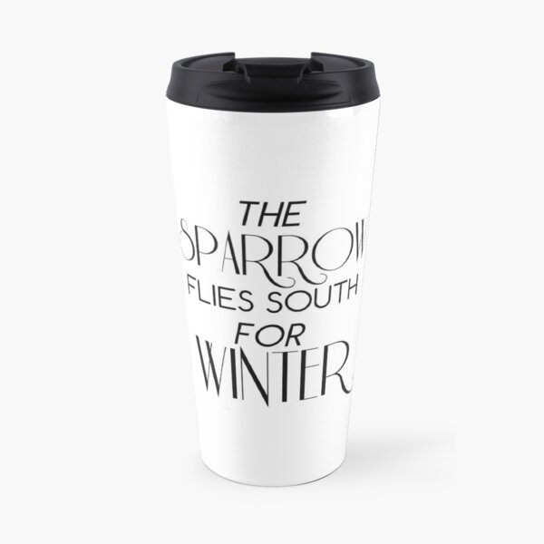 Skulduggery Pleasant: The Sparrow Flies South for Winter Travel Mug