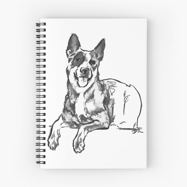 Item preview, Blue Heeler Drawing designed and sold by douglasrickard.
