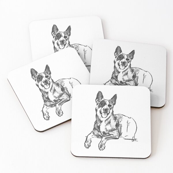 Item preview, Blue Heeler Drawing designed and sold by douglasrickard.