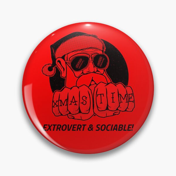 Item preview, EXTROVERT and SOCIABLE Santa loves you  designed and sold by LargeShop.