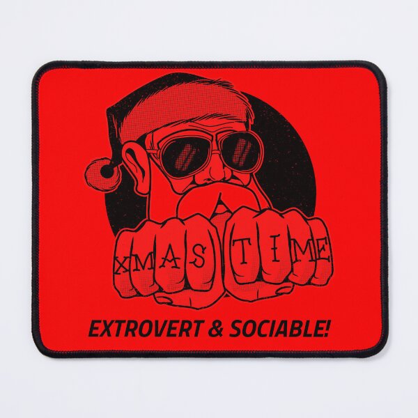 Item preview, EXTROVERT and SOCIABLE Santa loves you  designed and sold by LargeShop.