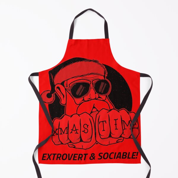 Item preview, EXTROVERT and SOCIABLE Santa loves you designed and sold by LargeShop.