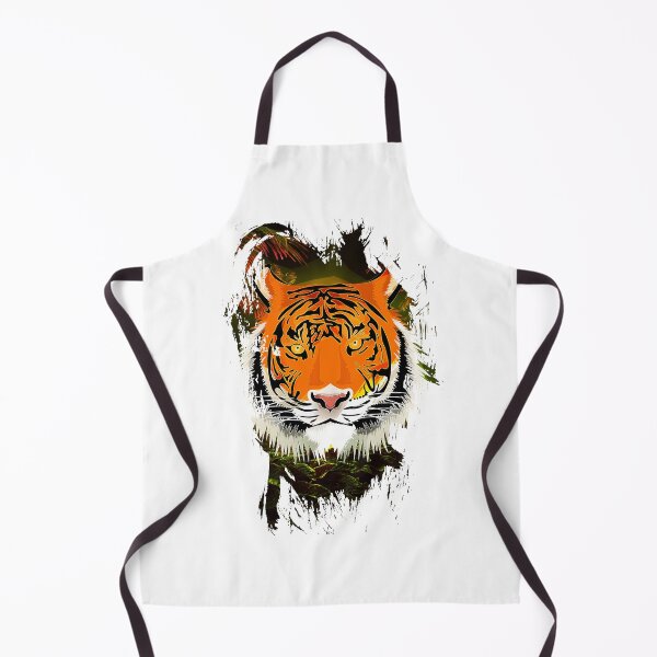Item preview, Golden Colorful Jungle wild Tiger designed and sold by Color-Lab.
