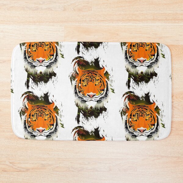 Item preview, Golden Colorful Jungle wild Tiger designed and sold by Color-Lab.