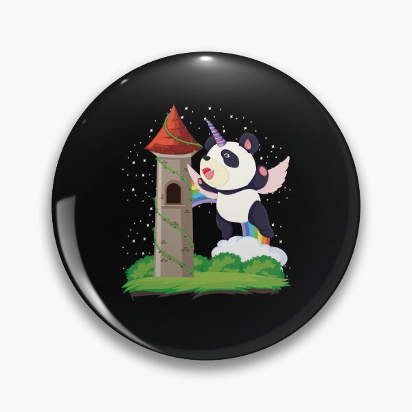 Item preview, Fantasy Creature Unicorn Lover Castle Asian Animal Cute Panda  designed and sold by bestshirtdesign.