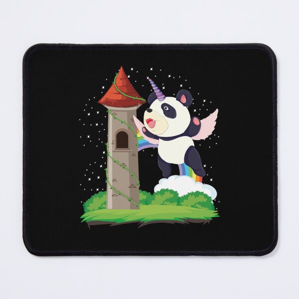 Item preview, Fantasy Creature Unicorn Lover Castle Asian Animal Cute Panda designed and sold by bestshirtdesign.