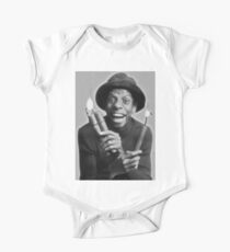 Body de manga corta para bebé Arte de los fans de Dynomite JJ Evans Good Times