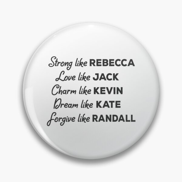 Item preview, This is us - Rebecca, Jack, Kevin, Kate, Randall   designed and sold by ApparelSpritz.