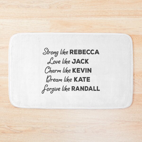 Item preview, This is us - Rebecca, Jack, Kevin, Kate, Randall   designed and sold by ApparelSpritz.
