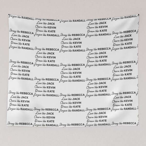 Item preview, This is us - Rebecca, Jack, Kevin, Kate, Randall   designed and sold by ApparelSpritz.