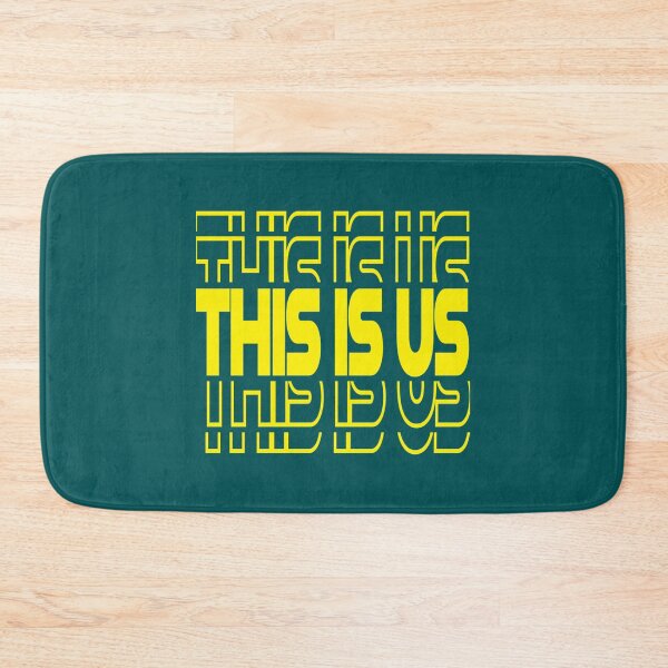Item preview, This is us - Yellow text.   designed and sold by ApparelSpritz.