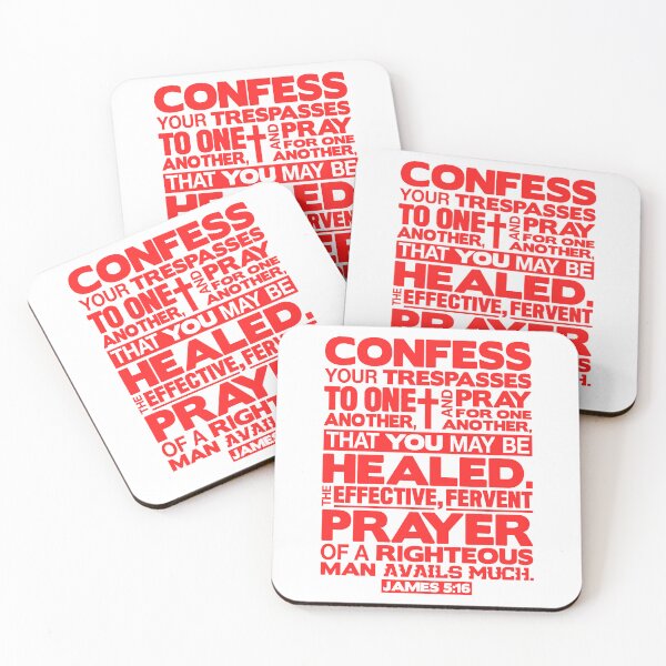Item preview, James 5:16 Pray For One Another designed and sold by plushism.