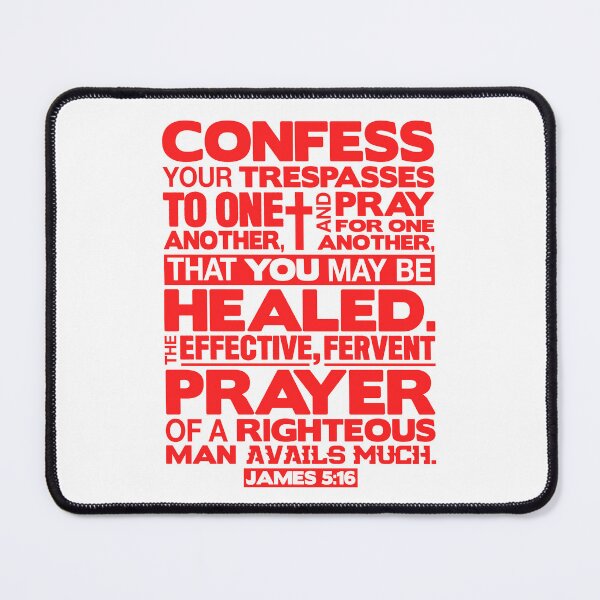 Item preview, James 5:16 Pray For One Another designed and sold by plushism.