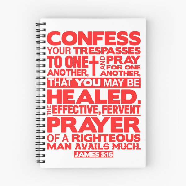 Item preview, James 5:16 Pray For One Another designed and sold by plushism.