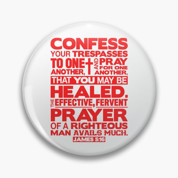 Item preview, James 5:16 Pray For One Another designed and sold by plushism.