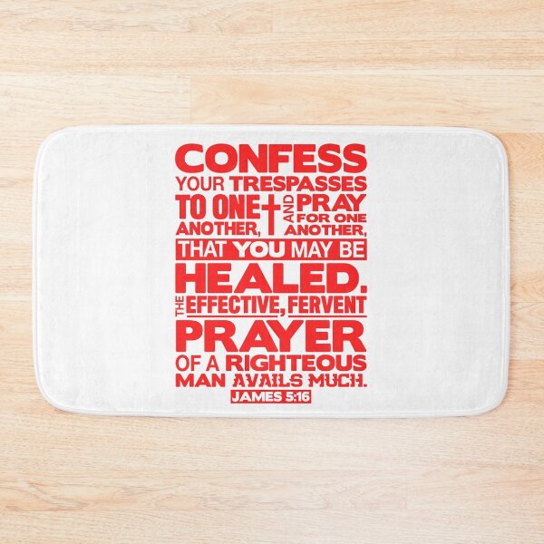 Item preview, James 5:16 Pray For One Another designed and sold by plushism.