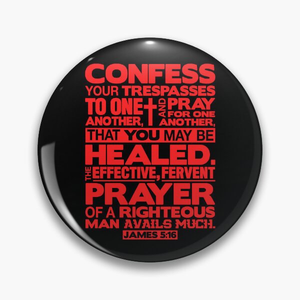 Item preview, James 5:16 Pray For One Another designed and sold by plushism.
