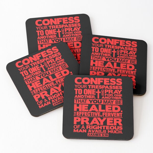 Item preview, James 5:16 Pray For One Another designed and sold by plushism.