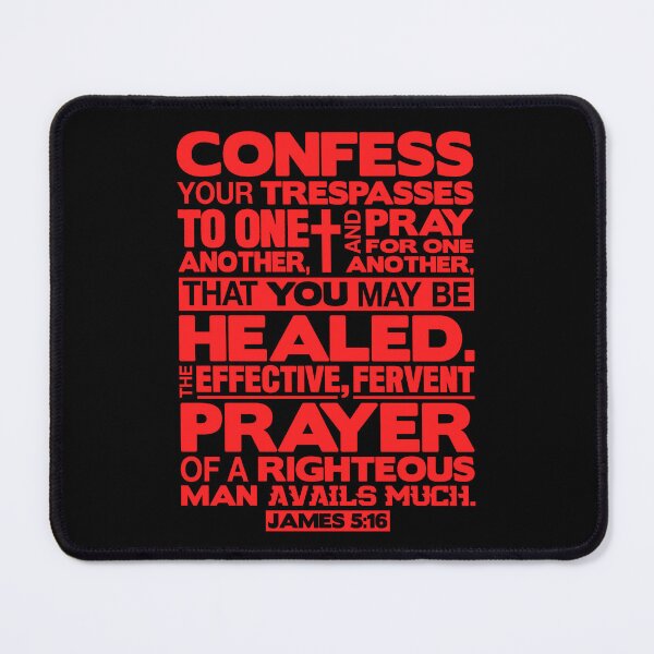 Item preview, James 5:16 Pray For One Another designed and sold by plushism.