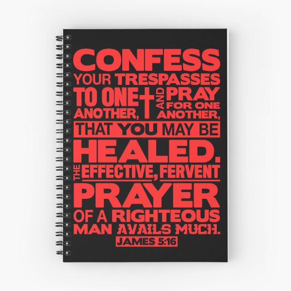 Item preview, James 5:16 Pray For One Another designed and sold by plushism.