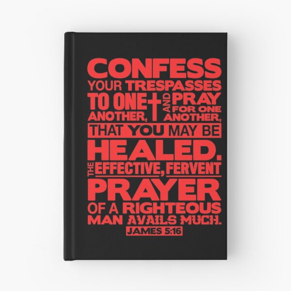 Item preview, James 5:16 Pray For One Another designed and sold by plushism.