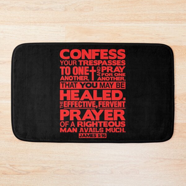 Item preview, James 5:16 Pray For One Another designed and sold by plushism.