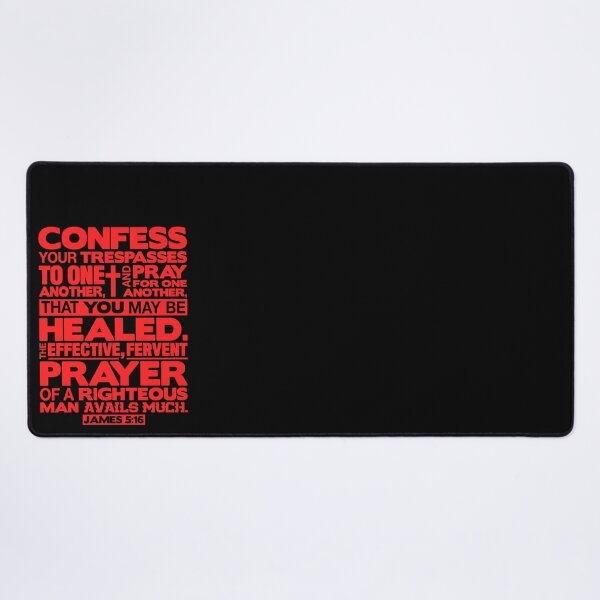 Item preview, James 5:16 Pray For One Another designed and sold by plushism.
