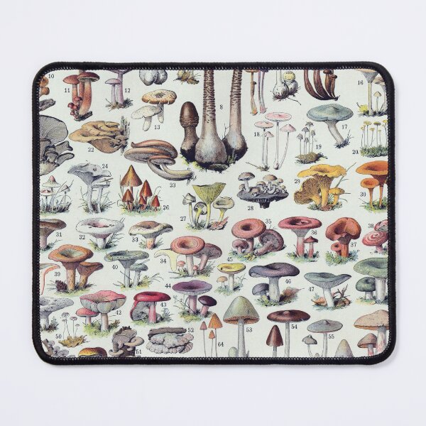 Item preview, Adolphe Millot - Vintage Mushroom Poster - Champignons designed and sold by cutesy.