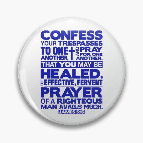Item preview, James 5:16 Pray For One Another designed and sold by plushism.