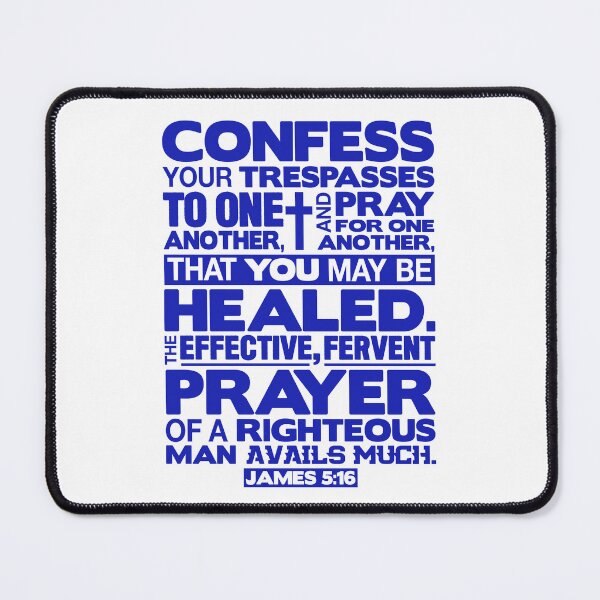 Item preview, James 5:16 Pray For One Another designed and sold by plushism.