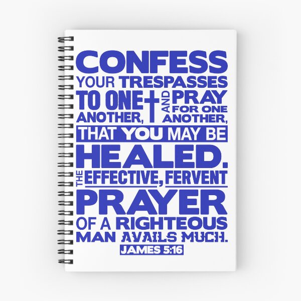 Item preview, James 5:16 Pray For One Another designed and sold by plushism.