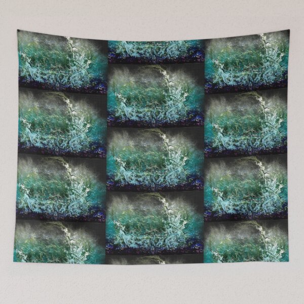 Item preview, Smokey Splattered Blue designed and sold by SpiritSeekers.