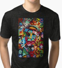 Bill Murray Junk Drawer Scavenger Hunt in Sharpie Marker Tri-blend T-Shirt