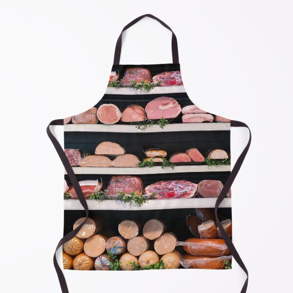 Item preview, Meat Galore Butcher Shop Meat Shelves - Meat Lover designed and sold by Cawaiico.
