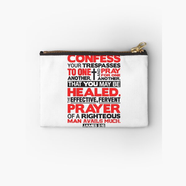 Item preview, James 5:16 Pray For One Another designed and sold by plushism.