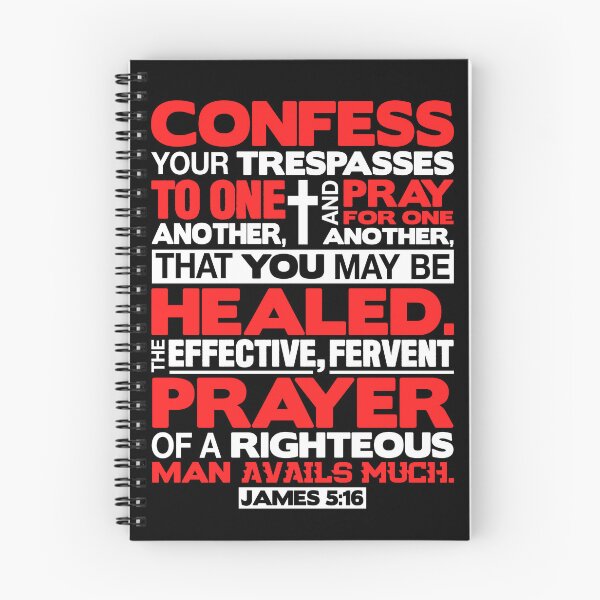 Item preview, James 5:16 Pray For One Another designed and sold by plushism.