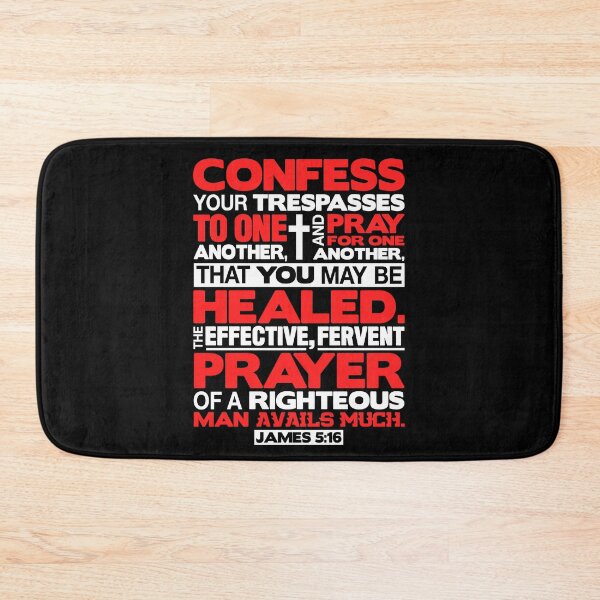 Item preview, James 5:16 Pray For One Another designed and sold by plushism.