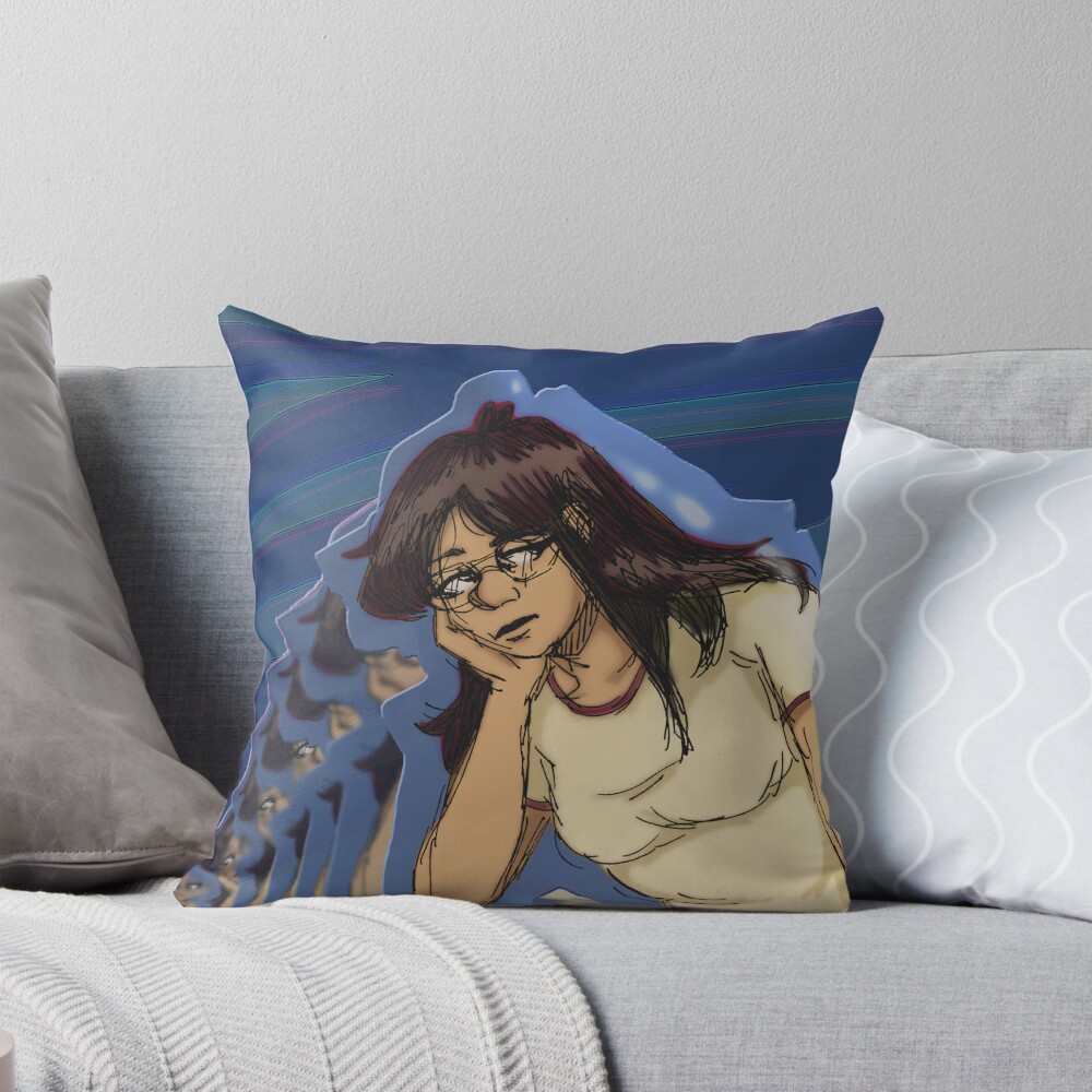 Item preview, Throw Pillow designed and sold by JaneMangoShop.