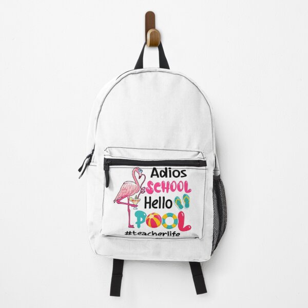 Item preview, Adios School Hello Pool Flamingo Classic T-Shirt designed and sold by RoseanLove.